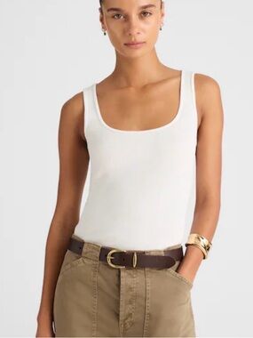 Madewell Scoopneck Ribbed Tank